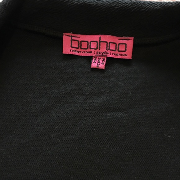 Boohoo Black Blazer Size 4 🖤 - Picture 4 of 4